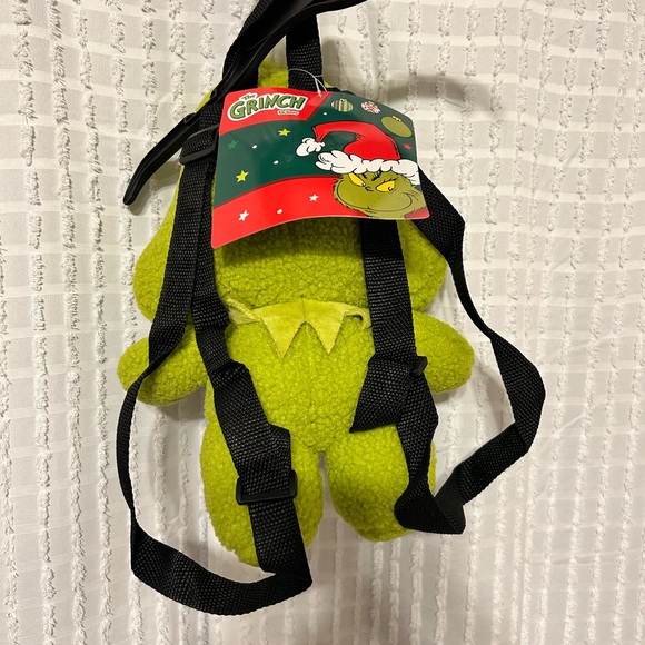 Grinch Plush Backpack NWT - Picture 3 of 8